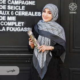 روسری نخ پنبه ولن (طوسی)