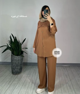 ست مانتو شلوار ماکان