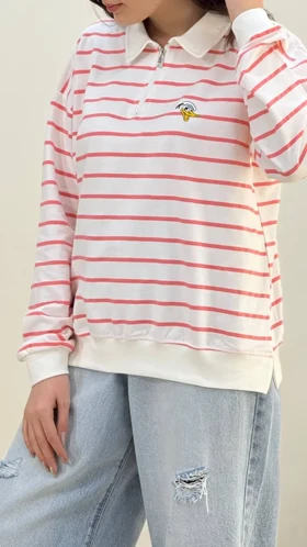 بلوز راه راه دلا