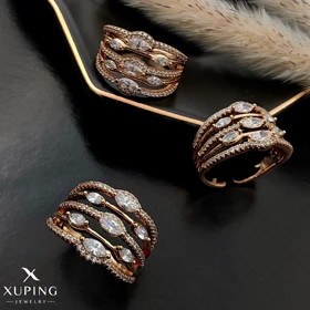 انگشتر طرح طلا ژوپینگ A11