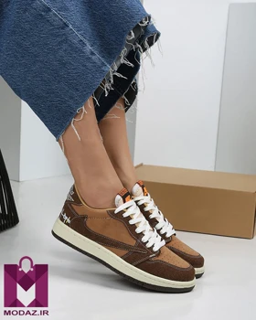 کتانی زنانه نایک مدل ایر جردن تراویس Nike Air Jordan X Travis