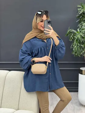 مانتو جلو چین‌دار