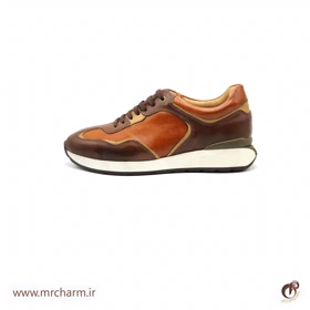 کتانی مردانه تمام چرم mrc6025