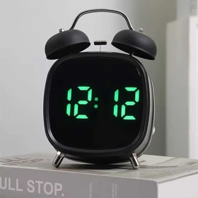 ساعت دیجیتال شماطه دار مربع مدل GH8032