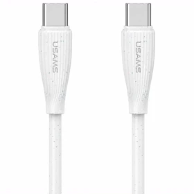 کابل شارژ دو سر تایپ سی یوسامز USAMS مدل SJ716 توان 60 وات 1 متر