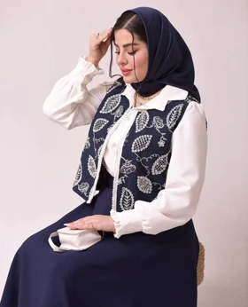 ست سه تیکه سوزن دوزی ثریا