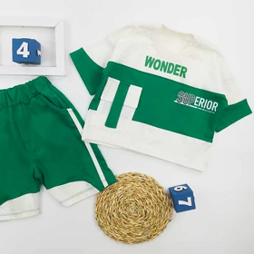 تیشرت شلوارک پسرانه WONDER