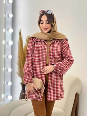 شکت چهارخونه دو جیب سوفیا