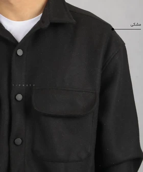 ژاکت مردانه مدل پارچه فوتر 1245