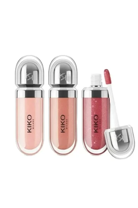 لیپ گلاس کیکو میلانو مدل Glossy مجموعه 3 عددی (KIKO)