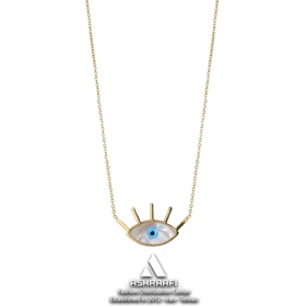 گردنبند طلایی چشم نظر Evil Eye Necklace G-01