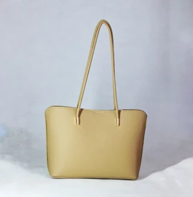 کیف دستی زنانه ماهرخ کرم نسکافه کد 5503