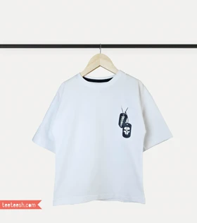 تیشرت سفید طرح Call Of Duty