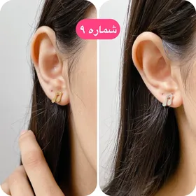 گوشواره میخی استیل