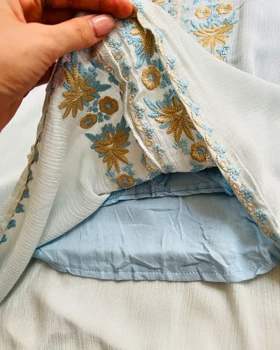 پیراهن خنک گلدوزی