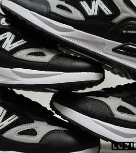 کفش کتانی مردانه مشکی طوسی NEW BALANCE yg niubailun
