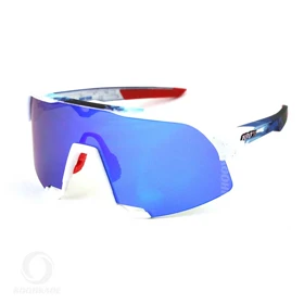 عینک 100% Glendale White Blue