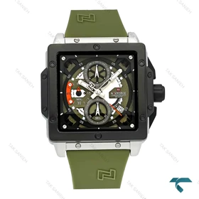 ساعت مردانه ناوی فورس NF8064 سه موتوره سبز NaviForce-7656-G