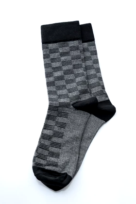 جوراب ساق‌دار ژاکارد مردانه