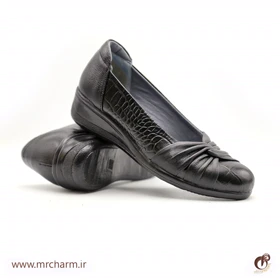 کفش مجلسی چرم زنانه mrc2111-89