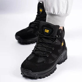 نیم بوت مردانه اسپرت کوهنوردی مدل caterpillar کاترپیلار رنگ مشکی کد 2564