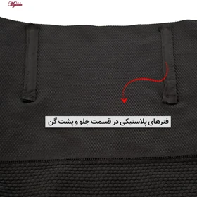 شورت گنی زنانه مشکی ماییلدا کد 4090