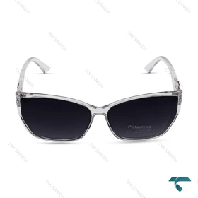 عینک زنانه شنل فریم شفاف قهوه ای پولاریزه Chanel-7554-U