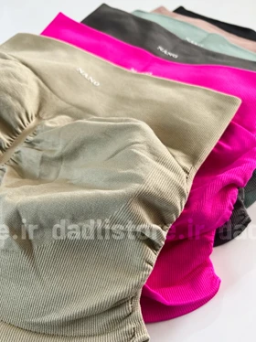 شورتک ورزشی سیملس پشت و بغل چروک