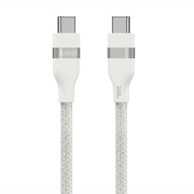کابل تایپ سی به تایپ سی انکر Anker مدل A82E2 توان 240 وات 0.9 متر (سفید)