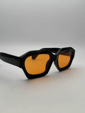 عینک پرادا کد 1280 Prada (مشکی نارنجی)