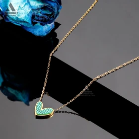 گردنبند زنانه قلب Heart Necklace GT