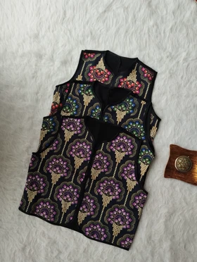 ژیله چاپ دار زنانه کد 403095