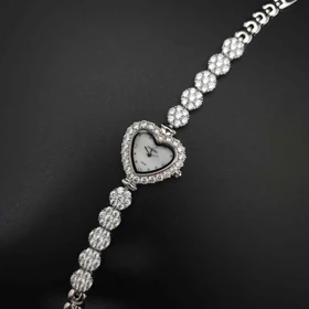 ساعت مچی زنانه چنل Chanel رنگ ثابت استیل316 با موتور کوارتز ژاپن کد 6