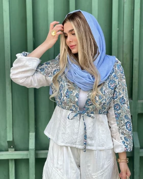 شومیز چرخکاری هندی