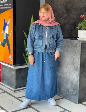 کت جین نیلیا کد : 10115