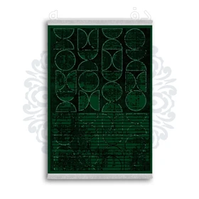 *جدید* فرشینه از جنس پارچه شانل مخمل ترک طرح فانتزی برند دفه کد 1366