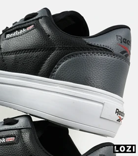 کفش مردانه و زنانه مشکی طوسی Reebok LT Court مدل 7428