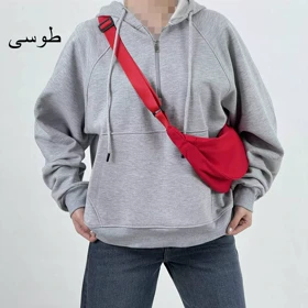 هودی نیم زیپ 1007843