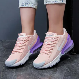 کتانی اسپرت زنانه رنگ صورتی مدل نایک ایر nike air max pulse کپسول دار