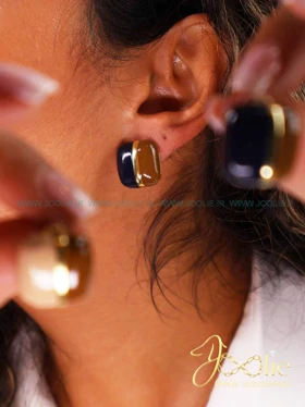 گوشواره زنانه مینا - طلا کد E1169