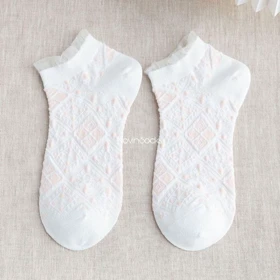 جوراب مچی طرح Flower2