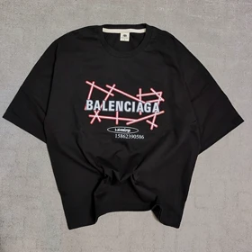 تیشرت باکسی BALENCIAGA مشکی سایز XL