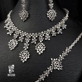 سرویس تراش نقره زنانه کدsnz1034