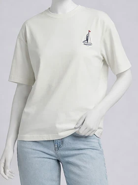 تیشرت باکسی قایق