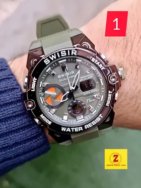 ساعت مردانه اسپرت SWISIR طرح جی شاک