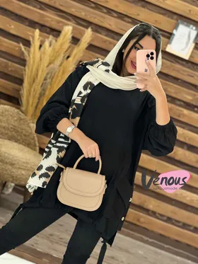 مانتو بابوس بغل سه دکمه