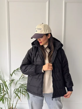 کاپشن کلاهدار آرشیدا ( ارسال رایگان )