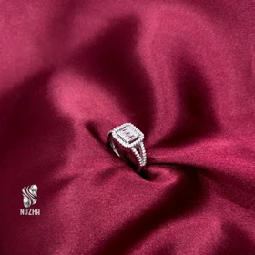 انگشترنقره زنانه کدanz1237