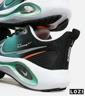 کفش کتانی مردانه و زنانه مشکی صابونی Nike pro running v02