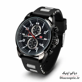 ساعت مچی مردانه اورجینال موتور ژاپن برند مینی فوکوس سه موتور مدل Mf0268G.04 بند رابر